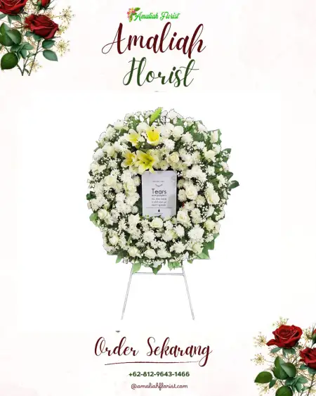 Krans Bunga Duka Karangsemi